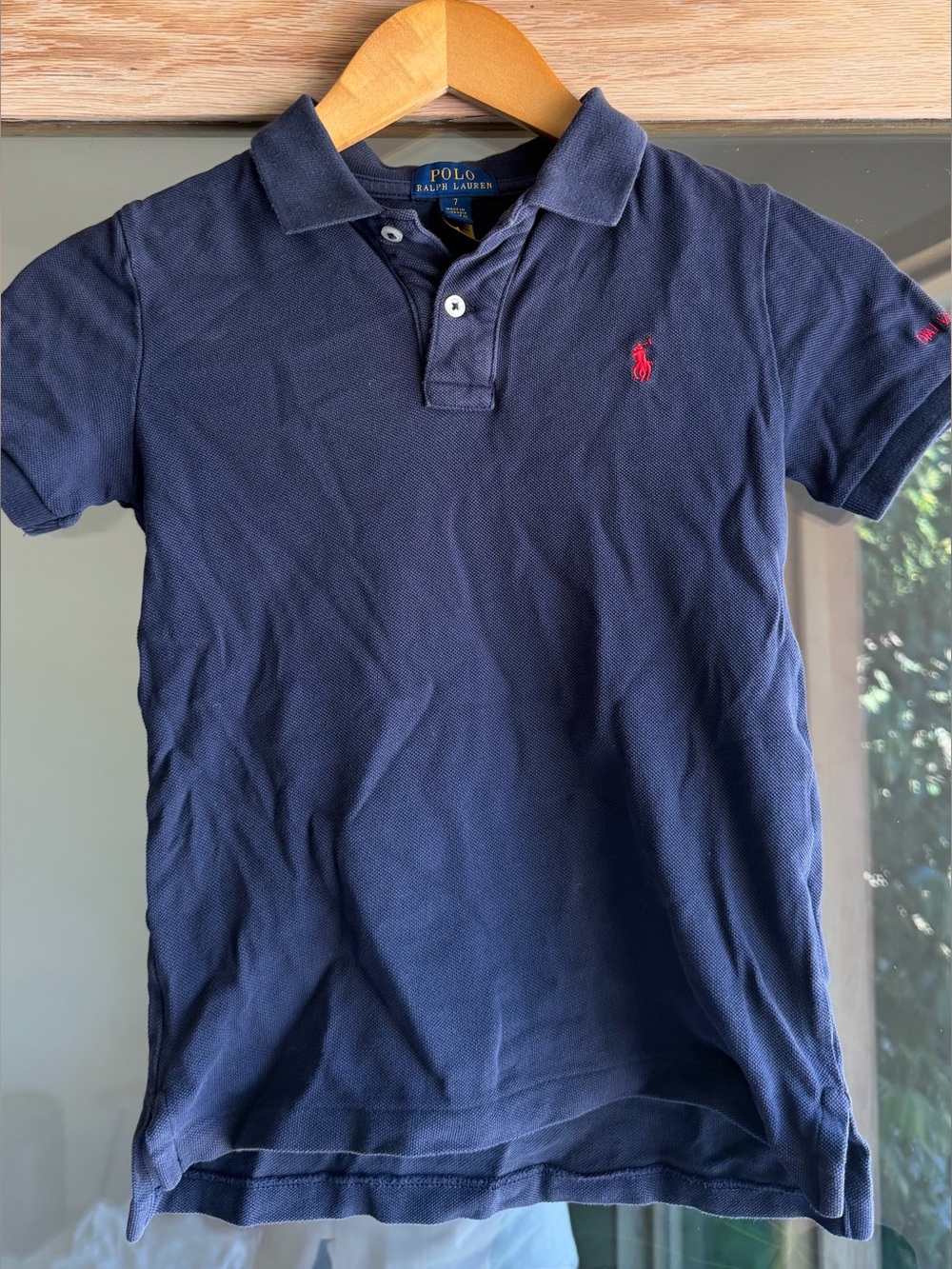 Polo by Ralph Lauren Navy Polo with Red Pony